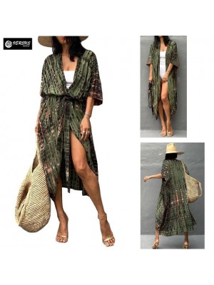 Woman Kaftan Maxi Dress COV0237